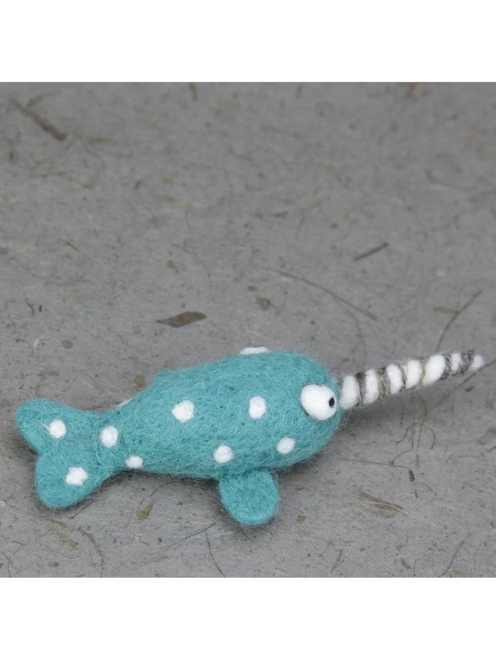 Woolbuddy - Needle Felting Narwhal Kit